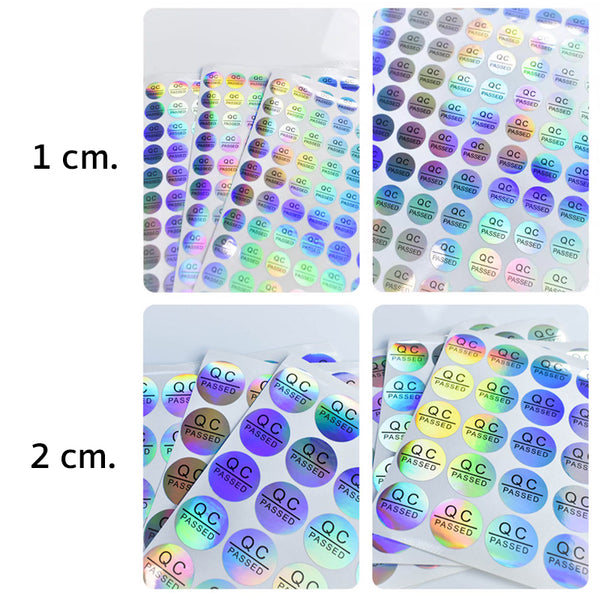 สติ๊กเกอร์ QC PASSED 1-2 ซม.