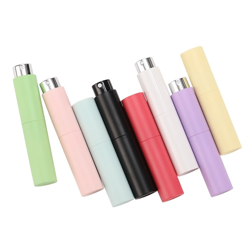 ขวดสเปรย์ พลาสติก ABS หมุนซ้าย-ขาว สีพาสเทล ขนาด 10 ml.