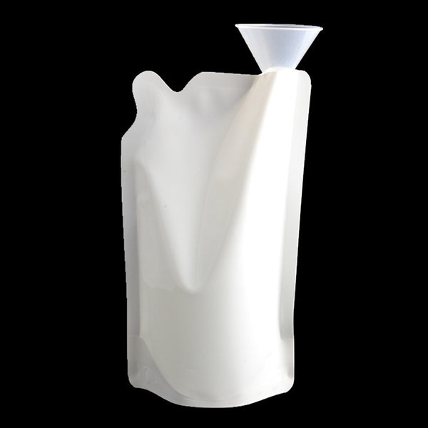 ถุงรีฟิล พลาสติกสีขาว สีใส ปากเท 250/ 600/ 1,000 ml.