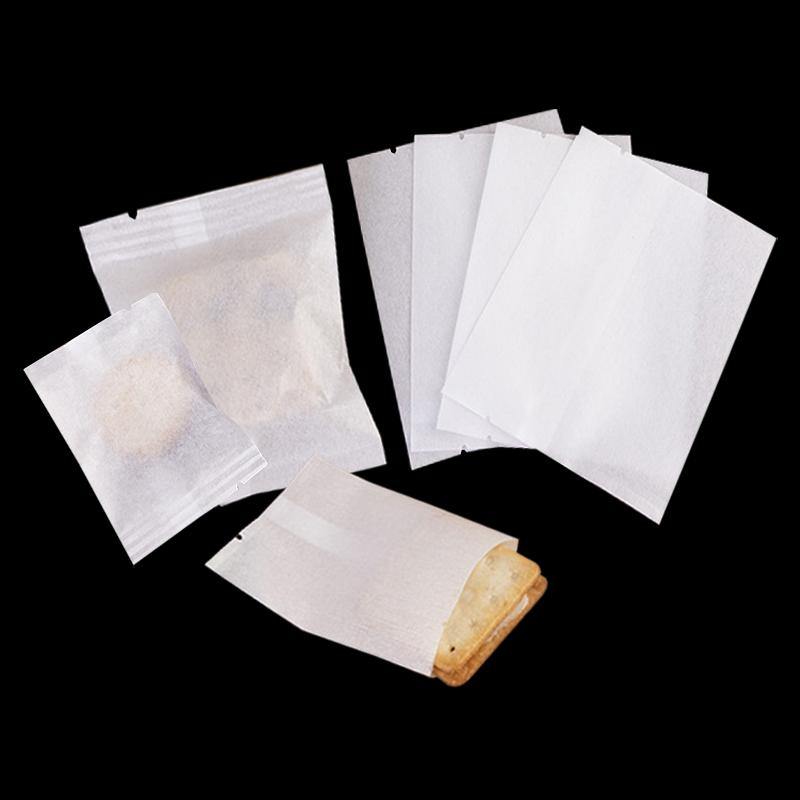 ถุงซีลกลาง กระดาษสีขาว เคลือบพลาสติกด้านใน - PackingDD Shop